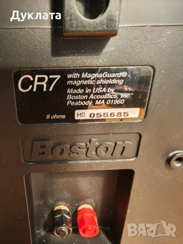 Продавам произведени в Америка букшелф колони Boston Acoustic CR7, снимка 12 - Тонколони - 55728711