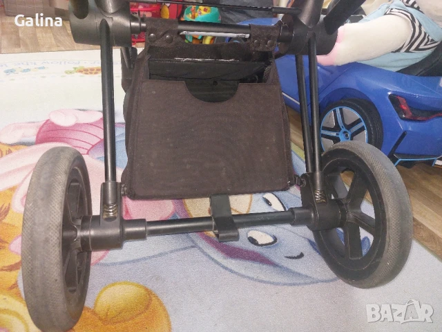 бебешка количка Cybex Priam platinum lux , снимка 6 - Детски колички - 51329351