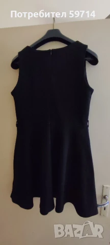 Черна рокля, снимка 2 - Рокли - 50596310