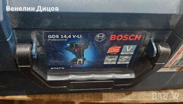 Продавам гайковерт Bosch GDS 14.4, снимка 2 - Други инструменти - 53850381