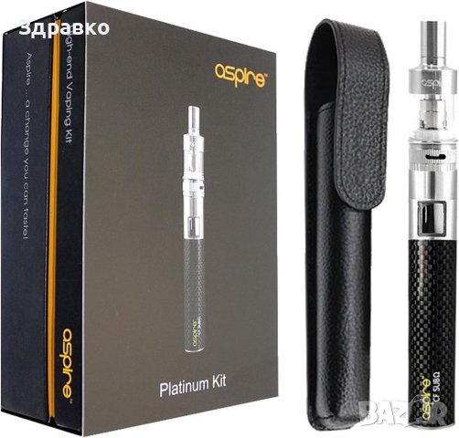 НОВА! Луксозна Електронна Цигара Aspire Atlantis Platinum Kit 2000mAh!, снимка 4 - Друга електроника - 41636839