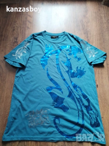 Christian Audigier - страхотна мъжка тениска Л, снимка 6 - Тениски - 53179190