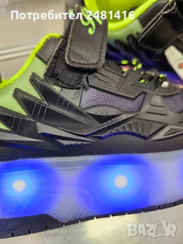 светещи маратонки на колела , снимка 7 - Детски маратонки - 50614919