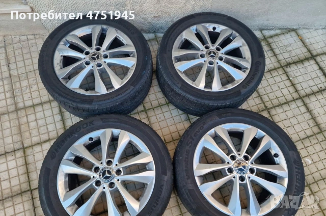 Джанти с гуми 17' 225 50 17 mercedes 