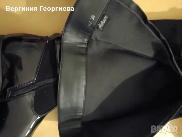  Дамски ботуши с лека подплата , снимка 9 - Дамски ботуши - 56367286