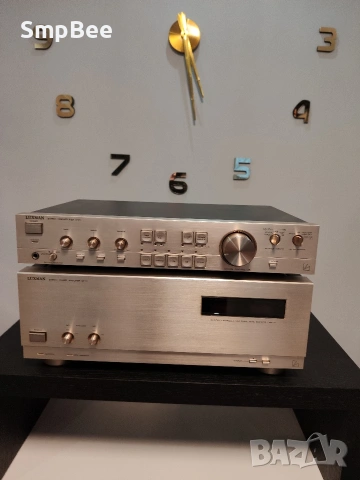 Luxman C-03 + M-03 – hi-end предусилвател и крайно стъпало, Japan 
