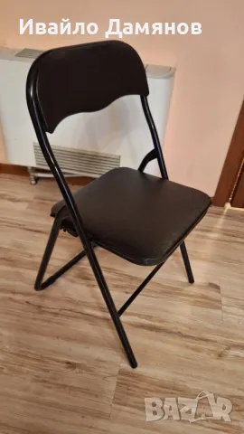 Сгъваем стол с облегалка 23 лв , снимка 1