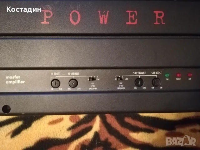 Авто усилвател Crunch Power One X4150, снимка 2 - Аксесоари и консумативи - 55922690