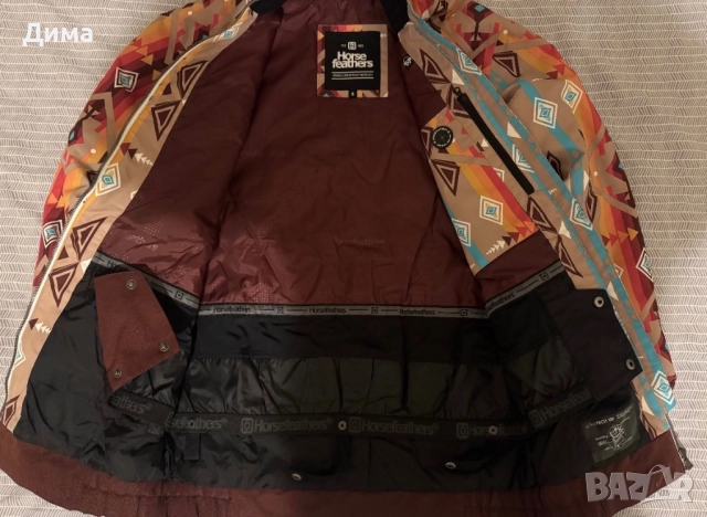 Сноуборд яке – Horsefeathers Ingrid, снимка 5 - Зимни спортове - 52865938