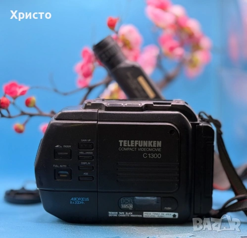 компактна аналогова видеокамера Telefunken Compact Videomovie C1300