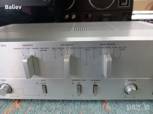 TECHNICS SU-V303 усилвател, снимка 4 - Ресийвъри, усилватели, смесителни пултове - 56048784