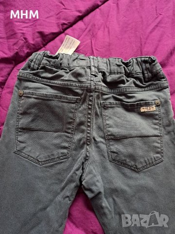 Сиви дънки 116-122-128, снимка 3 - Детски панталони и дънки - 39548978