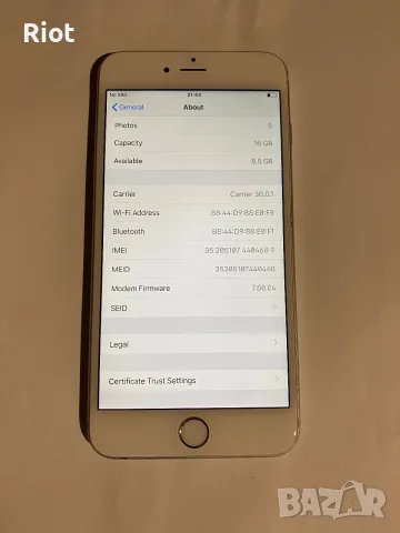 Продавам iPhone 6 Plus , снимка 2 - Apple iPhone - 56168505