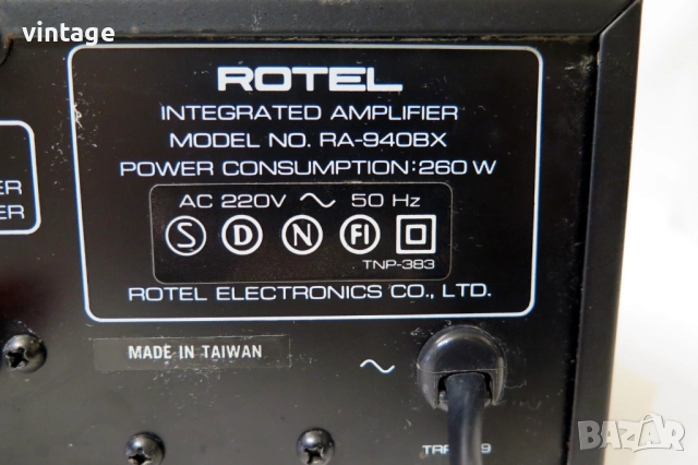 Rotel RA-940BX, снимка 8 - Ресийвъри, усилватели, смесителни пултове - 51766345