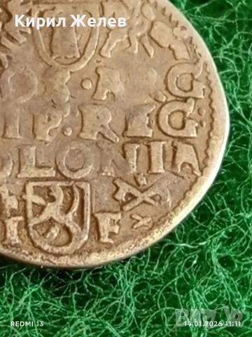 Сребърна монета 3 гроша 1594г. Сигизмунд трети Полша за КОЛЕКЦИЯ 52879, снимка 7 - Нумизматика и бонистика - 53094076