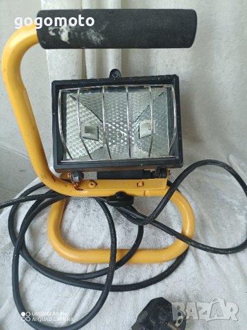 работна лампа, прожектор, + НОВА  халогенна лампа,пура , снимка 6 - Други инструменти - 41838377