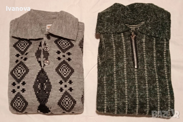 Пуловери детски плетени за момче нови