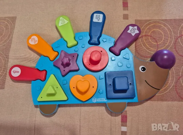Образователен пъзел Learning Resources- Таралеж, снимка 2 - Образователни игри - 50068080