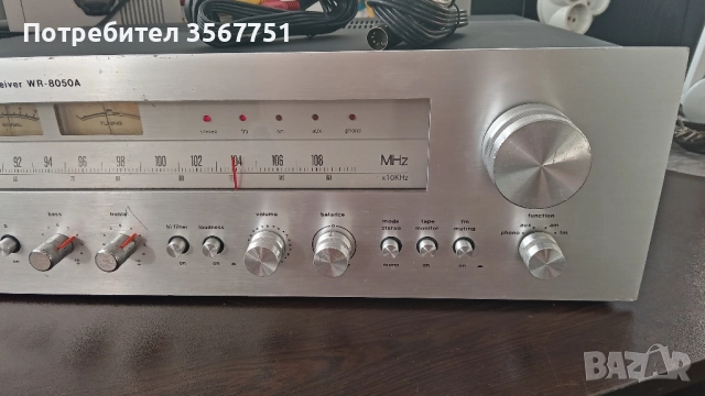 T ELEMASTER STEREO RECEIVER WR-8050A, снимка 3 - Ресийвъри, усилватели, смесителни пултове - 51741607
