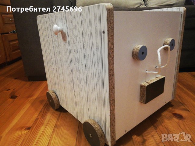 Подвижна кутия за играчки , снимка 1 - Мебели за детската стая - 34738670