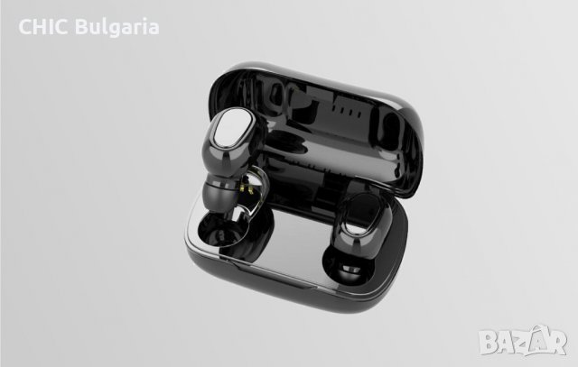 Безжични слушалки L21 (earbuds) + подарък шал - КОЛЕДНА ПРОМОЦИЯ, снимка 2 - Bluetooth слушалки - 38793182