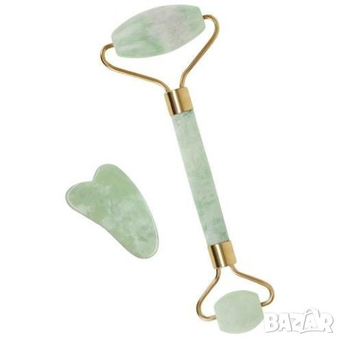 Нефритен ролер / Нефритен масажор за лице