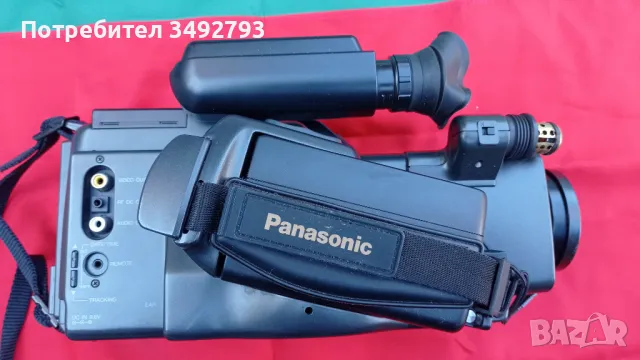 Видеокамера  Panasonic VHS-C NV-M400EN с касети, снимка 10 - Друга електроника - 47946957