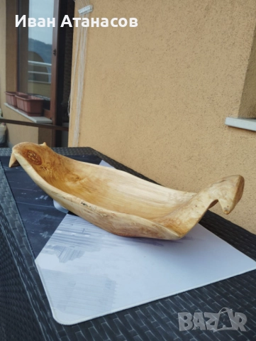 Ръчно изработена фруктиера/купа от бреза. , снимка 6 - Декорация за дома - 52872330