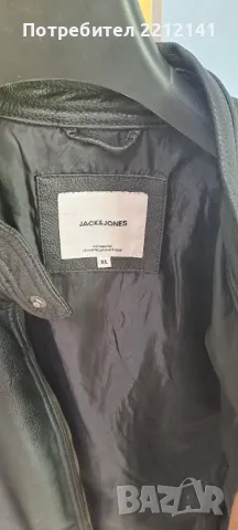 Кожено яке DJACK&JONES, снимка 2 - Якета - 47470581