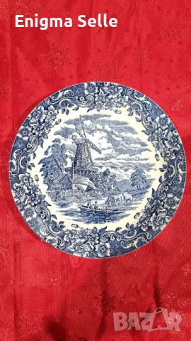 Антикварни, колекционерски порцеланови чиний от Англия , снимка 2 - Антикварни и старинни предмети - 50425599