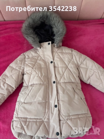 Детско зимно яке Okaidi. Много запазено. Размер 6 години. Два броя. Размер