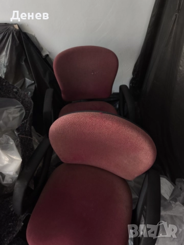 Офис стол на колелца с подлакътници , снимка 5 - Други - 52277356