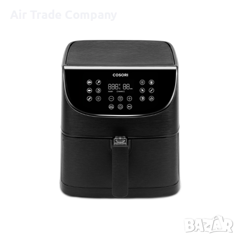 Фритюрник с горещ въздух Cosori Premium Еър фрайър CP158-AF, XXL 5.5L, черен