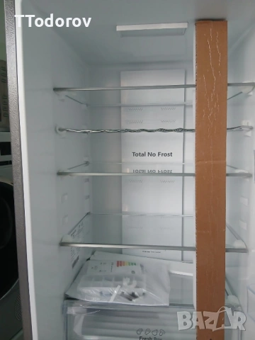 Нов Хладилник с фризер Hanseatic HKGKB20060BNFI, Total No Frost , снимка 3 - Хладилници - 53840384