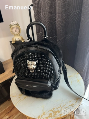 Philipp Plein дамска раница , снимка 6 - Раници - 56202086