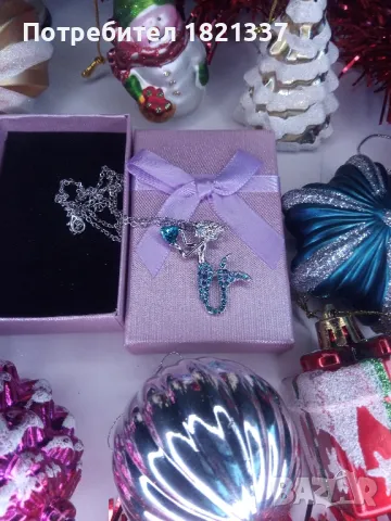 Колие с кристали 