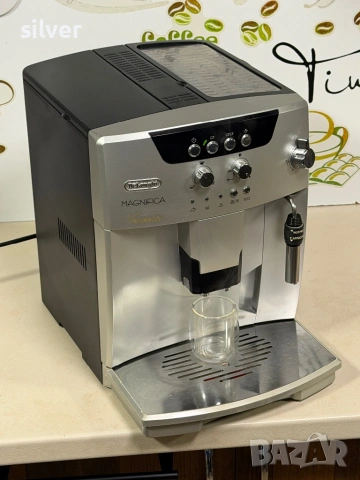 Кафемашина кафе автомат delonghi magnifica с гаранция, снимка 6 - Кафемашини - 53556259