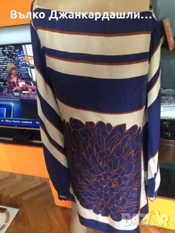 Копринена рокля Zara, размер S, снимка 3 - Рокли - 53150813