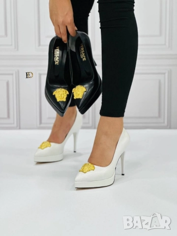 обувки на ток versace , снимка 3 - Дамски обувки на ток - 51447282