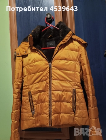 Зимно дамско яке с топла вата и качулка на ZARA , снимка 8 - Якета - 52859310