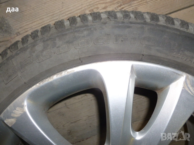 оригинални алуминиевии джанти 17цола за шкода, снимка 6 - Гуми и джанти - 52652611