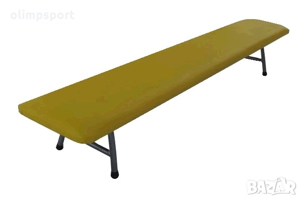 Тапицирана пейка без облегалка TP1 с дължина/ширина/височина 