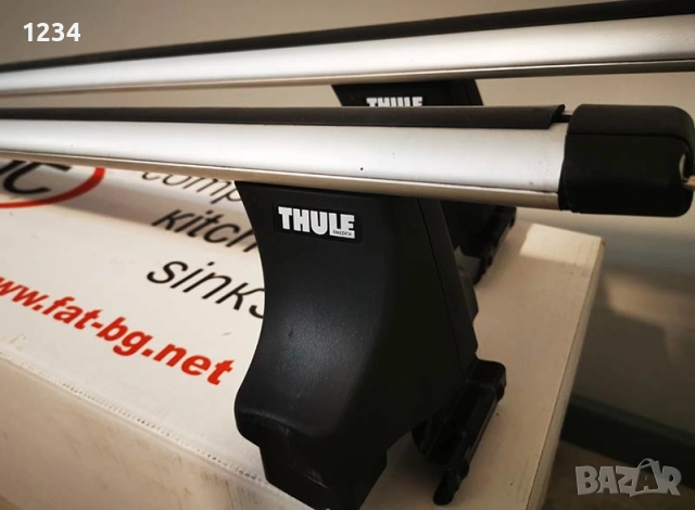 Багажник напречни греди THULE за TOYOTA Yaris 2005-2020г, снимка 2 - Аксесоари и консумативи - 52578823