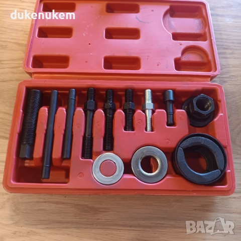 Комплект за сваляне и монтаж на шайба на хидравлична помпа – 13 части, снимка 10 - Аксесоари и консумативи - 52706284