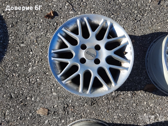 Продавам комплект 4 броя алуминиеви лети джанти марка CMS, Dacia Renault Volkswagen , снимка 16 - Гуми и джанти - 52806801