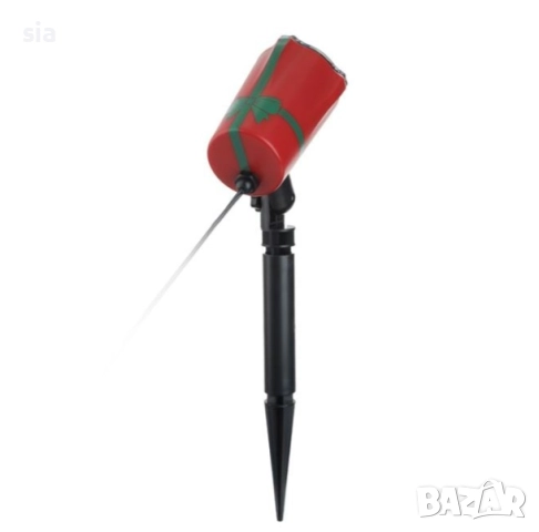 Коледен прожектор, бяла светлина, Коледни фигури, 220–240 V, снимка 3 - Прожектори - 52388509