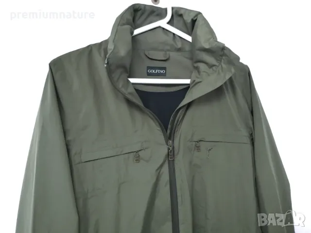🧭 GOLFINO / хибридно трекинг яке тип ветровка, снимка 2 - Якета - 49422562