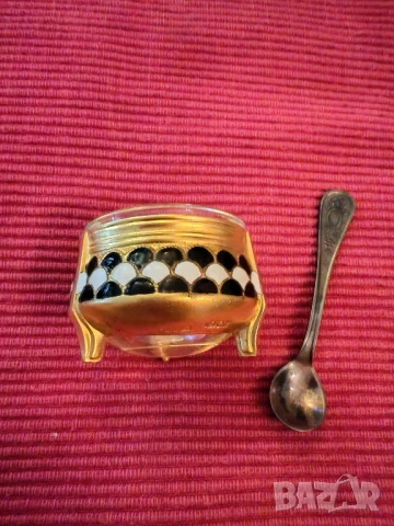 Индивидуални прибори, съдове за хайвер СССР. , снимка 13 - Антикварни и старинни предмети - 50658634