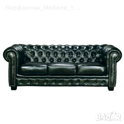 Диван канапе фотьойл ЧЕСТЪРФИЛД с еко кожа-зелен,червен,кафяв,сив състарен цвят-доставка 10 дни., снимка 8 - Дивани и мека мебел - 48907265