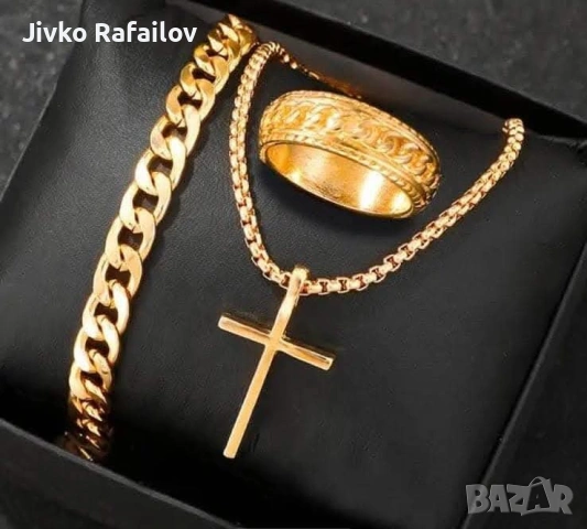 комплект от стомана, снимка 3 - Колиета, медальони, синджири - 53097231